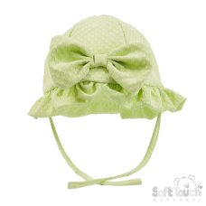 H68:MI: Mint Checked Hat (0-24 Months)